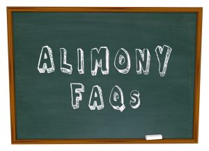 alimony FAQs
