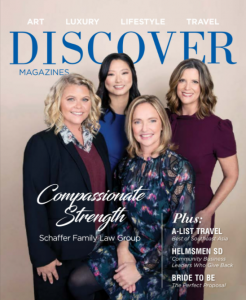 Cover of Discover Magazine Leslie Ryland and Schaffer Law Firm
