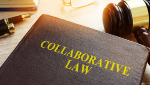 Book with Collaborative Law on it